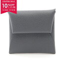 【10%OFFクーポン対象】エルメス HERMES バスティア コインケース 財布 ヴォーエプソン ヴォーエプソン レディース グレー系 【中古】