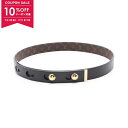 【10%OFFクーポン対象】ルイ・ヴィトン LOUIS VUITTON LV スタッズ モノグラム ベルト 衣料品 PVCコーティングキャンバス レザー レディ...