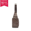 【15%OFFクーポン対象】ルイ・ヴィトン LOUIS VUITTON ジェロニモス ダミエエベヌ ウエストバッグ ボディバッグ バッグ PVCコーティングキャ...