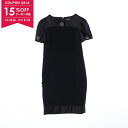 【15%OFFクーポン対象】シャネル CHANEL ビジュー ワンピース 衣料品 トップス ウール シルク レディース ブラック系 P52338W05713 【...