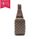 【15%OFFクーポン対象】ルイ・ヴィトン LOUIS VUITTON ジェロニモス ウエストバッグ ボディバッグ バッグ PVCコーティングキャンバス ダミエ...