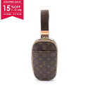 【15%OFFクーポン対象】ルイ・ヴィトン LOUIS VUITTON ポシェットガンジュ ウエストバッグ ボディバッグ バッグ PVCコーティングキャンバス ...