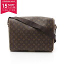 【15%OFFクーポン対象】ルイ・ヴィトン LOUIS VUITTON アベス モノグラム ショルダーバッグ バッグ PVCコーティングキャンバス レザー メン...