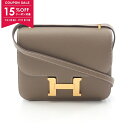 【15%OFFクーポン対象】エルメス HERMES コンスタンス3 ミニ ショルダーバッグ バッグ レザー ヴォーエプソン ヴォーエプソン レディース ブラウン...