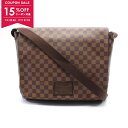 【15%OFFクーポン対象】ルイ・ヴィトン LOUIS VUITTON ブルックリンMM ショルダーバッグ バッグ PVCコーティングキャンバス レザー ダミエ...