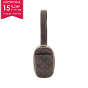 【15%OFFクーポン対象】ルイ・ヴィトン LOUIS VUITTON ポシェットガンジュ モノグラム ウエストバッグ ボディバッグ バッグ PVCコーティング...