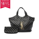 【15%OFFクーポン対象】サンローランパリ SAINT LAURENT PARIS イカール マキシ ショッピングバッグ トートバッグ バッグ ラムスキン(羊...