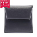 【15%OFFクーポン対象】エルメス HERMES バスティア キャバン コインケース 財布 エバーカラー エバーカラー レディース ネイビー系 H064953...