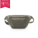 【15%OFFクーポン対象】グッチ GUCCI GGエンボス ウエストバッグ ボディバッグ バッグ レザー メンズ レディース カーキ系 645093 【中古】