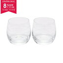 【8%OFFクーポン対象】ティファニー TIFFANY&CO カデンツ ペア グラス アクセサリー ガラス メンズ レディース クリア系 【中古】