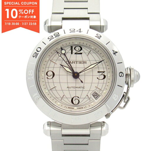 【10%OFFクーポン対象】カルティエ CARTIER パシャC メリディアン 腕時計 時計 ステンレススチール ボーイズ シルバー系 W31078M7 【中古】 【10%OFFクーポン対象】カルティエ CARTIER パシャC メリディアン 腕時計 時計 ステンレススチール ボーイズ シルバー系 W31078M7 【中古】