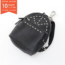 【10%OFFクーポン対象】フェンディ FENDI バックパック型 チャーム アクセサリー レザー レディース ブラック系 7AR471 【中古】