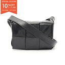 【10%OFFクーポン対象】ボッテガヴェネタ BOTTEGA VENETA CANDY キャンディ カセット ミニ バッグ ショルダーバッグ バッグ レザー レディース ブラック系 666688 【中古】