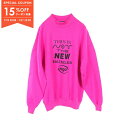 【15%OFFクーポン対象】バレンシアガ BALENCIAGA THIS IS NOT スウェット 衣料品 トップス コットン ナイロン メンズ レディース ピ...