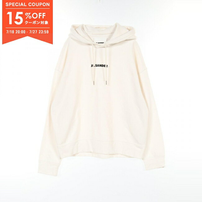 大人気! Jil Sander+ ロゴプリント コットン フーディ シンプル 楽天市場】JIL SANDER ジルサンダー(パーカー|トップス
