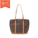 【15%OFFクーポン対象】ルイ・ヴィトン LOUIS VUITTON バビロン ショルダーバッグ バッグ PVCコーティングキャンバス レザー モノグラム レディース ブラウン系 M51102 【中古】(4)
