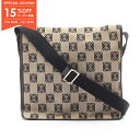 【15%OFFクーポン対象】ロエベ LOEWE アナグラム ショルダーバッグ バッグ キャンバス レザー レディース ベージュ系 / ブラック系 【中古】