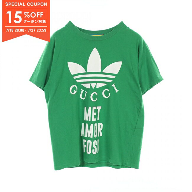 グッチ ロゴ入りダークグリーンTシャツ SS25 楽天市場】GUCCI(カラーグリーン)(Tシャツ・カットソー