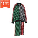 【15%OFFクーポン対象】ルイ・ヴィトン LOUIS VUITTON AMEN BREAK セットアップ 衣料品 ポリエステル メンズ グリーン系 / ホワイ...
