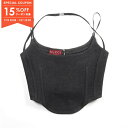 【15%OFFクーポン対象】グッチ GUCCI BATAVIA WOOL STRAPPY TOP キャミソール 衣料品 トップス ウール レディース ブラック系 799949 【中古】