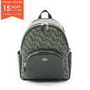 【15%OFFクーポン対象】コーチ COACH コート バックパック シグネチャー モノグラム プリント リュックサック バックパック バッグ PVCコーティン...