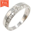 【7%OFFクーポン対象】ジュエリー JEWELRY ダイヤモンド リング リング・指輪 ジュエリー K18WG(ホワイトゴールド) ダイヤモンド レディース クリア系 ダイヤ 4.8g 【中古】
