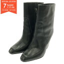 【7%OFFクーポン対象】アレキサンダーワン alexanderwang ブーツ ブーツ 靴 レザー レディース ブラック系 【中古】