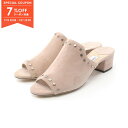 【7%OFFクーポン対象】ジミーチュウ JIMMY CHOO ミュール 靴 スウェード レディース ピンク系 【中古】