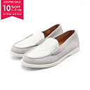 【10%OFFクーポン対象】ディオール Dior オブリーク ローファー 靴 スウェード ファブリック メンズ グレー系 / ホワイト系 【中古】