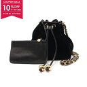 【10%OFFクーポン対象】シャネル CHANEL ココマーク ショルダーバッグ バッグ ファブリック レザー レディース ブラック系 【中古】