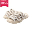 【10%OFFクーポン対象】クリスチャンディオール Christian Dior Dior × Travis Scott Cactus Jack ボア サンダル 靴 ファブリック メンズ ベージュ系 【中古】