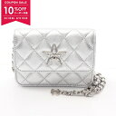 【10%OFFクーポン対象】シャネル CHANEL マトラッセ スターモチーフ ショルダーバッグ バッグ ラムスキン(羊革) レディース シルバー系 【中古】