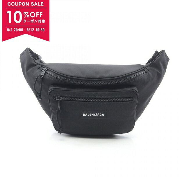 BALENCIAGA ブラック ボディバッグ ウエストバッグ バレンシアガ BALENCIAGA バレンシアガ ボディバッグ／ベルトバッグ／ウエスト