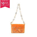 【10%OFFクーポン対象】ドルチェアンドガッバーナ DOLCE & GABBANA ショルダーバッグ バッグ ファブリック レディース オレンジ系 【中古】
