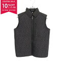 【10%OFFクーポン対象】バーバリー BURBERRY TBモノグラム ベスト 衣料品 トップス ポリエステル メンズ レディース ブラック系 8040760 【中古】