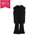 【10%OFFクーポン対象】ウジョー UJOH セットアップ 衣料品 ポリエステル レディース ブラック系 【中古】