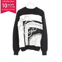 【10%OFFクーポン対象】エルメス HERMES ツイルレーヌ ニット 衣料品 トップス カシミヤ シルク シルク レディース ブラック系 / ホワイト系 【中古】