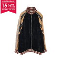 【15%OFFクーポン対象】グッチ GUCCI ベロア 衣料品 アウター シルク レーヨン メンズ ブラック系 / マルチカラー 572666 【中古】