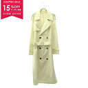 【15%OFFクーポン対象】バーバリー BURBERRY トレチコート トレンチコート 衣料品 アウター シルク メンズ ホワイト系 80863138 【新品】
