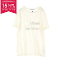 【15%OFFクーポン対象】ディオール Dior カットソー 衣料品 トップス コットン ファブリック レディース ホワイト系 / ブラック系 843T03WC428 【中古】