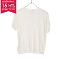 【15%OFFクーポン対象】プラダ PRADA ニット 衣料品 トップス シルク レディース ホワイト系 P24D2C 【中古】