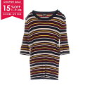 【15%OFFクーポン対象】シャネル CHANEL ココマークボタン ニット 衣料品 トップス カシミヤ シルク レディース ネイビー系 / マルチカラー P59821K07816 【中古】