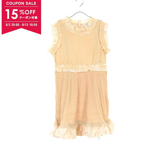 【15%OFFクーポン対象】シャネル CHANEL ワンピース 衣料品 トップス コットン レディース ベージュ系 P38465W04498 【中古】 【15%OFFクーポン対象】シャネル CHANEL ワンピース 衣料品 トップス コットン レディース ベージュ系 P38465W04498 【中古】