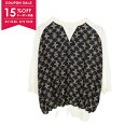 【15%OFFクーポン対象】ルイ・ヴィトン LOUIS VUITTON ノーティカルモノグラムニットトップ ニット 衣料品 トップス ウール シルク レディース アイボリー系 / ネイビー系 RW242WW LUG FRKS15 【中古】