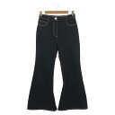 シャネル CHANEL デニムパンツ デニムパンツ 衣料品 ボトムス コットン レディース ブラック系 P74475V67295 【中古】
