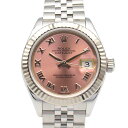 ロレックス ROLEX デイトジャスト ランダム番 腕時計 時計 K18WG(ホワイトゴールド) ステンレススチール レディース ピンク系 RO/ジュビリー 2...