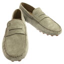 トッズ TOD'S ドライビングシューズ モカシン 靴 スウェード レディース ベージュ系 XXM52K00640RE0C4056 【新品】