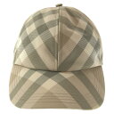 バーバリー BURBERRY キャップ キャップ 帽子 ポリエステル レディース ベージュ系 8083517L 【新品】