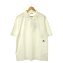 バーバリー BURBERRY ポロシャツ 衣料品 トップス コットン レディース ホワイト系 8083329XL 【新品】
