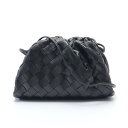 【最大4万円OFFクーポン対象】ボッテガヴェネタ BOTTEGA VENETA ミニ ザ ポーチ ショルダーバッグ バッグ レザー レディース ブラック系 585852VCPP18803 【新品】